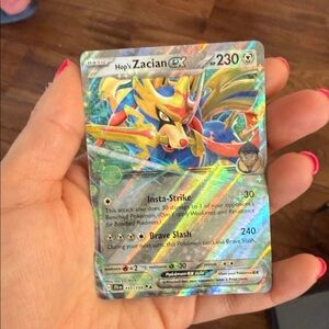 Hop’s Zacian EX Pokemon Card 111/159 Journey Together